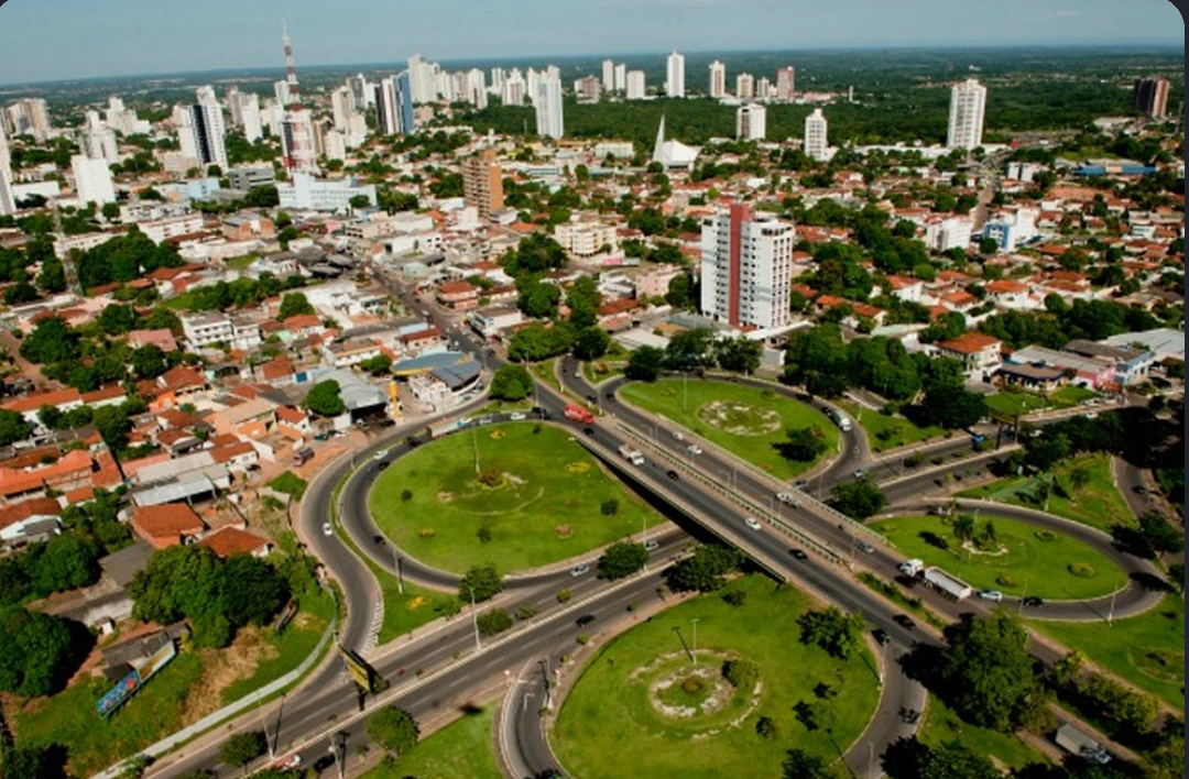 Vista aérea de Cuiabá